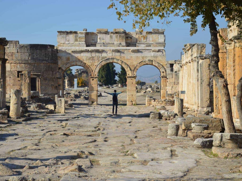 Pamukkale und Hierapolis